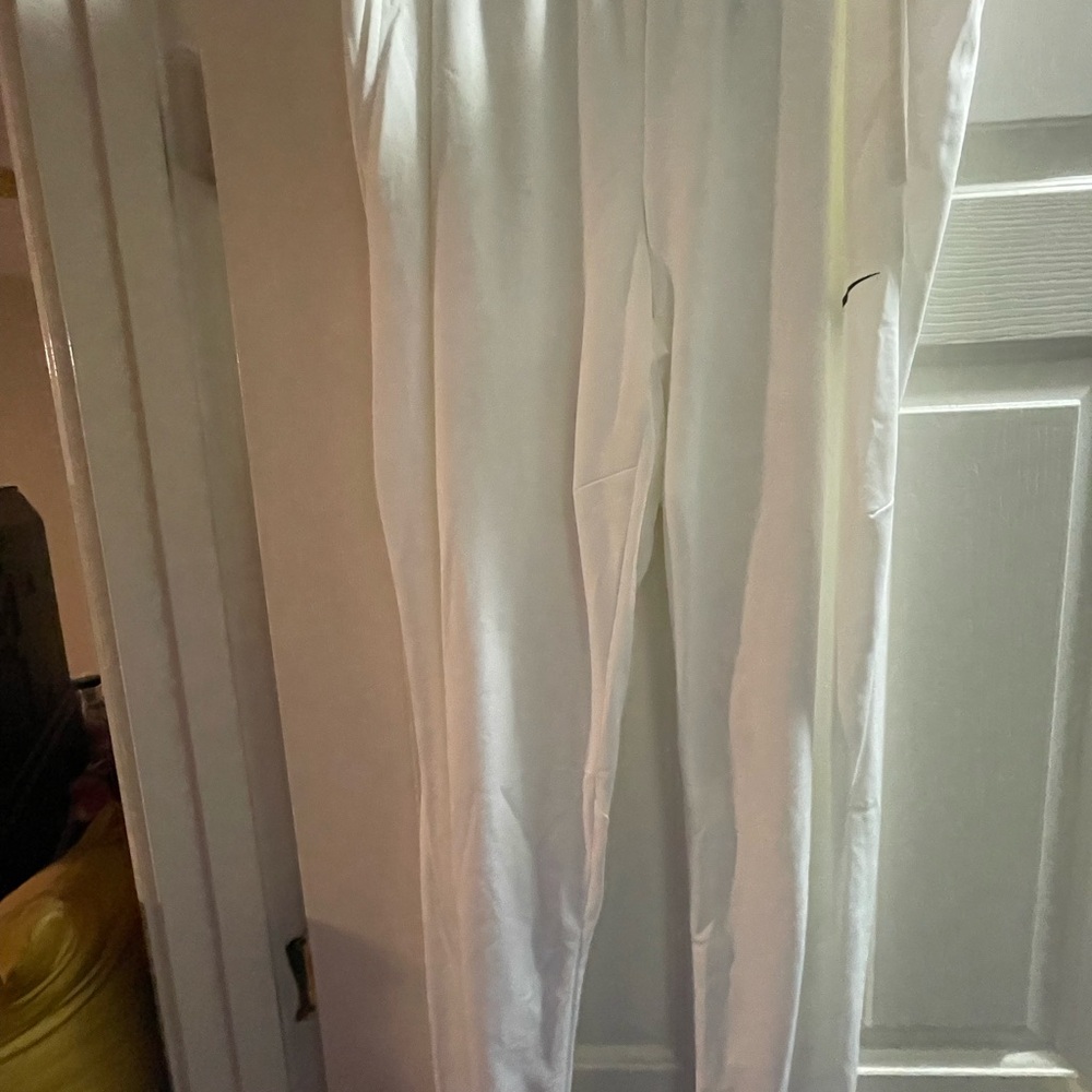 Nike White Track Pants XLarge Athletic pants Sporty